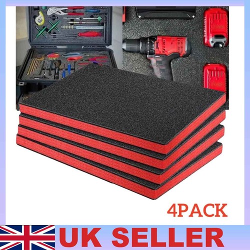 4pcs cuttable tool - box, foam