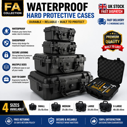 Waterproof hard carry case - hard,