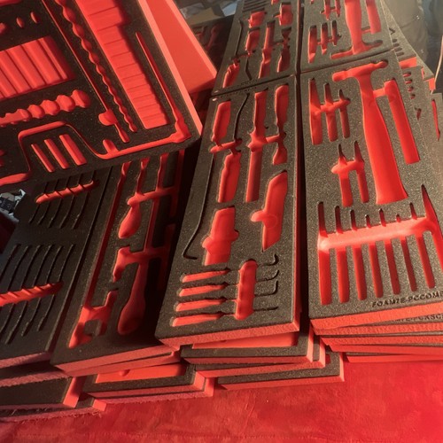 Mac tools red black foam - foam, tool