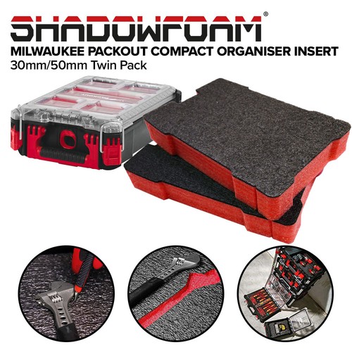 Shadow foam milwaukee packout - shadow,
