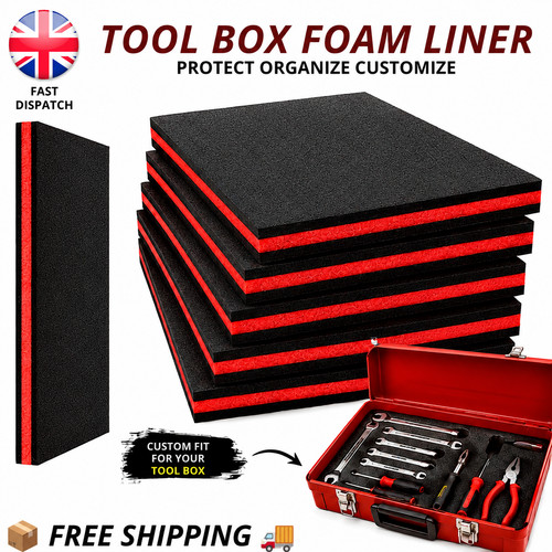 Tool box drawer foam liner - box,